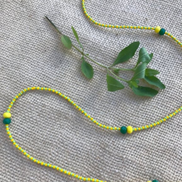 Orula Orunmila Necklace Eleke Orisha Orula Collar Yoruba Santeria Ifa Orula - Picture 2 of 4